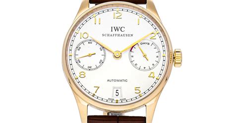 certified pre owned IWC watches